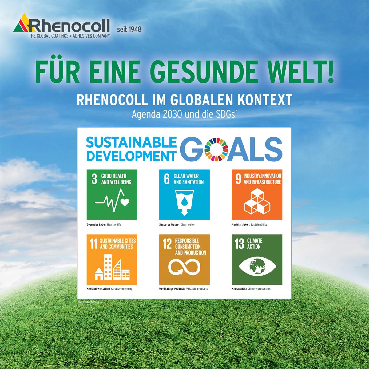 development goals gesundes leben sauberes wasser nachhaltigkeit kreislaufwirtschaft wethaltige produkte klimaschutz